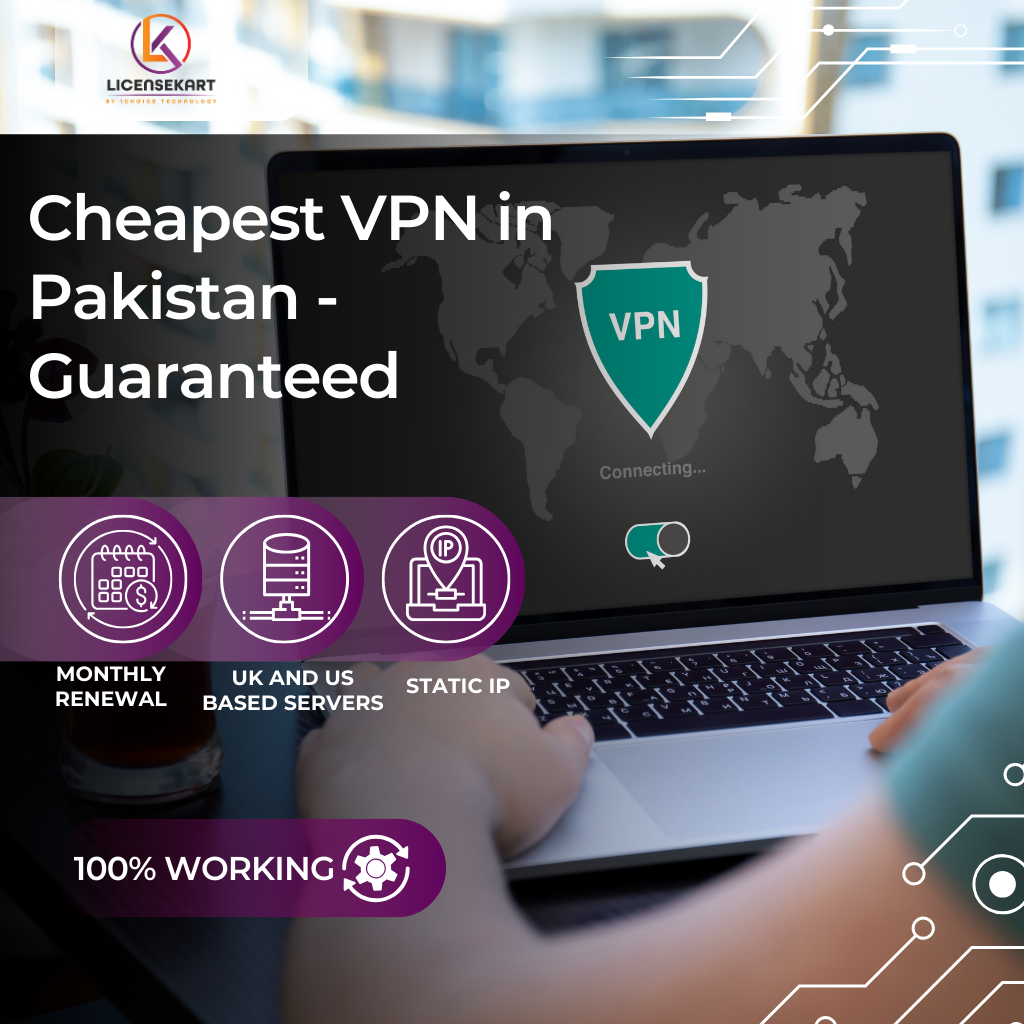 Secure VPN (USA or UK) with Static IP - 100% Working
