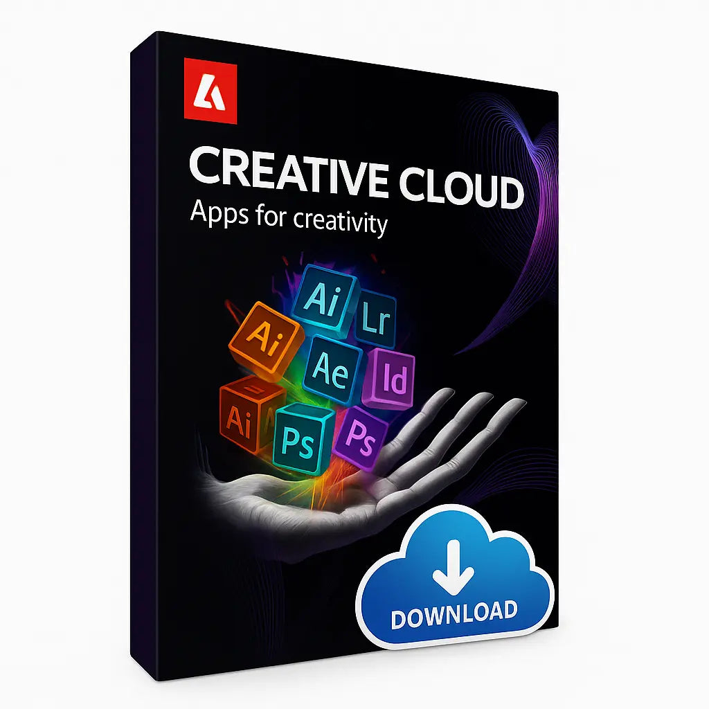 Adobe Creative Cloud Subscription - All Apps on Your Email